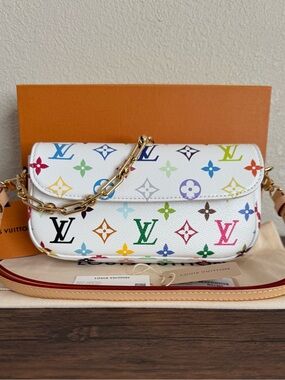 LOUIS VUITTON 2026 Limited Edition Murakami Anniversary Ivy Two Way Bag